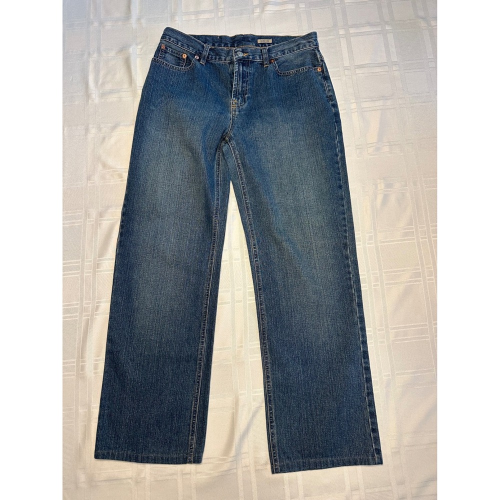 Polo Ralph Lauren Jeans Womens 20 27" INSEAM Straight Leg Mid Rise 100% Cotton